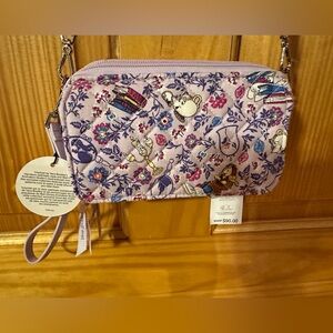 Vera Bradley, Disney Belle floral - all in one crossbody